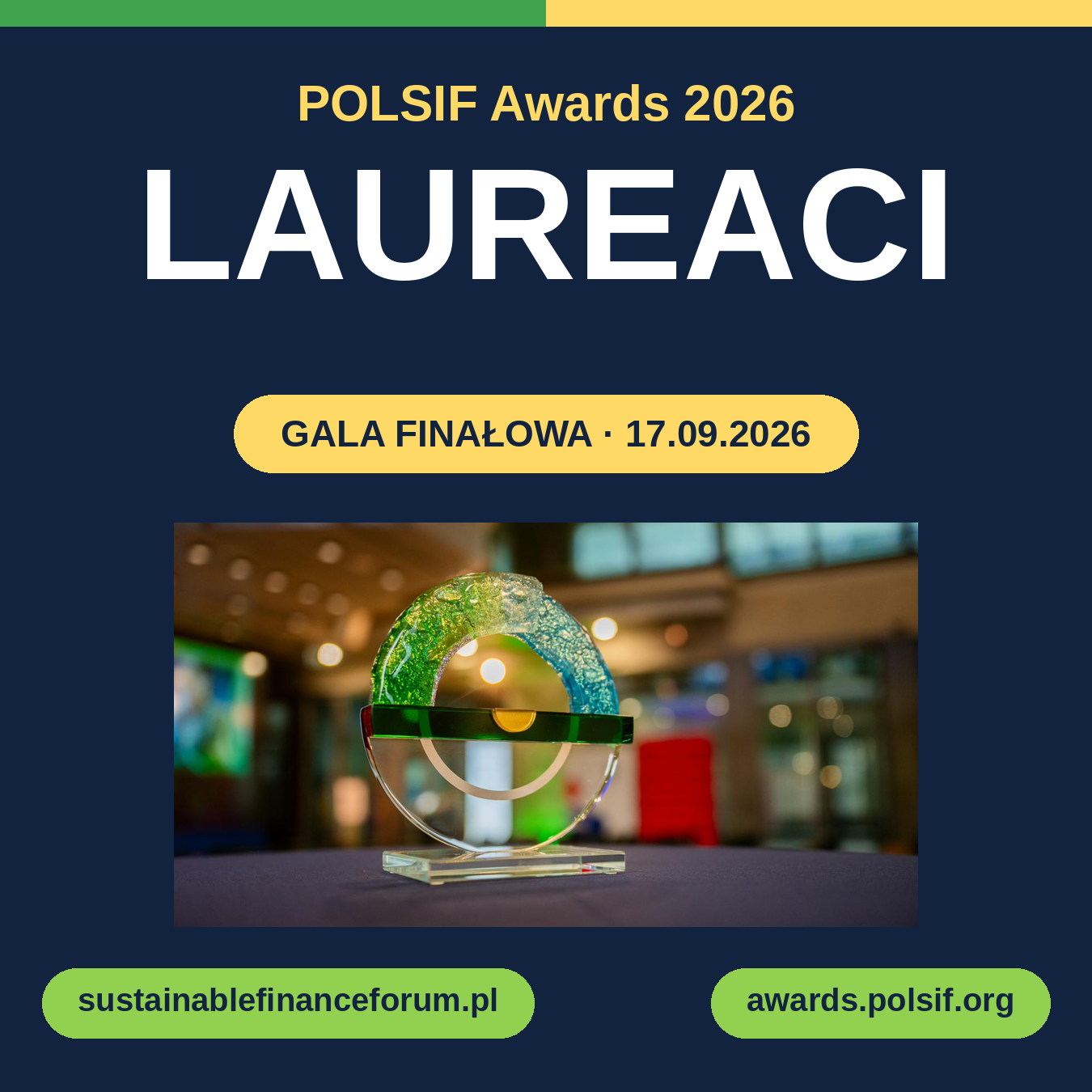 POLSIF Awards 2026 - laureaci, Gala Finałowa 17 września 2026